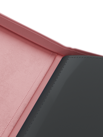 Collector's Series Top Loader Zip Binder - 9 Pocket - Pink