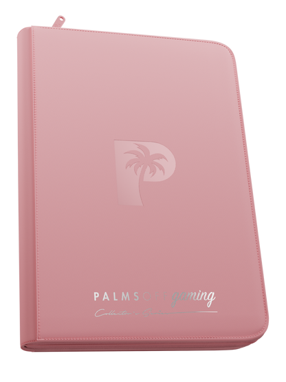 Collector's Series Top Loader Zip Binder - 9 Pocket - Pink