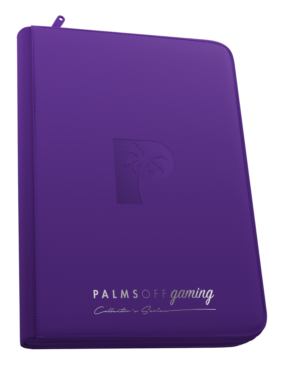 Collector's Series Top Loader Zip Binder - 9 Pocket - Purple