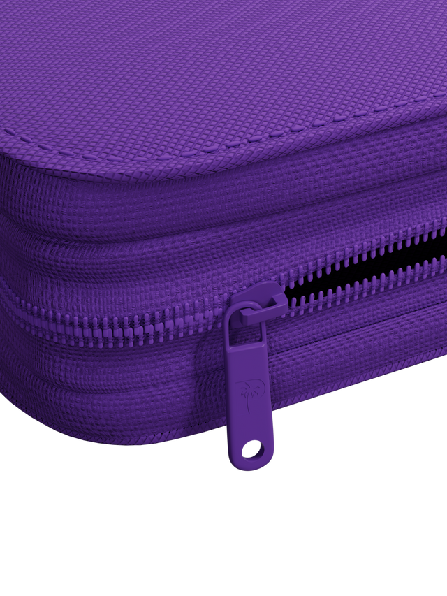 Collector's Series Top Loader Zip Binder - 9 Pocket - Purple