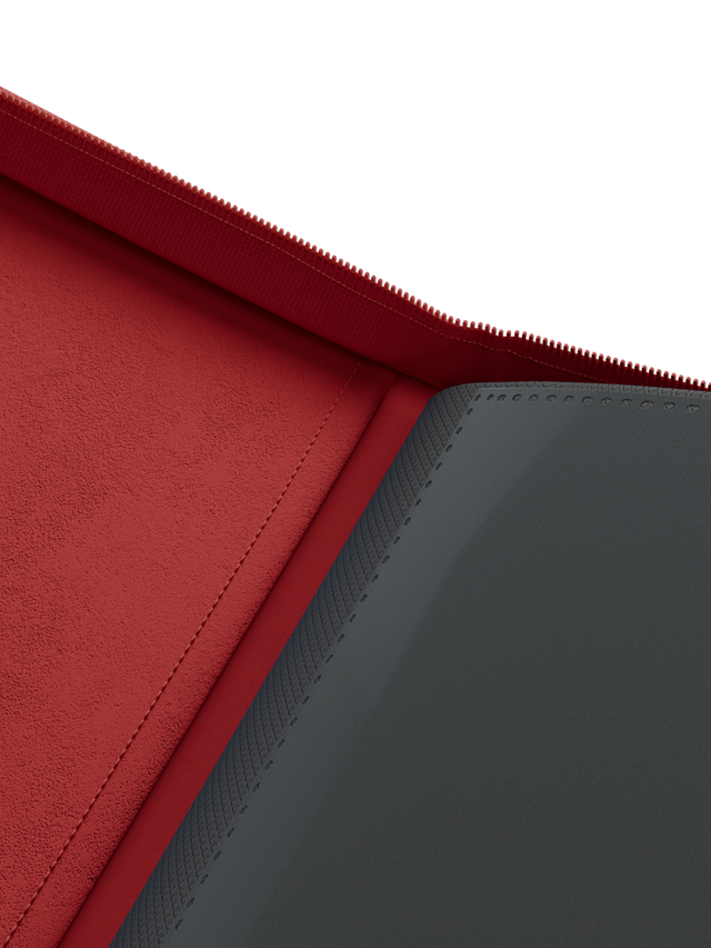 Collector's Series Top Loader Zip Binder - 9 Pocket - Red