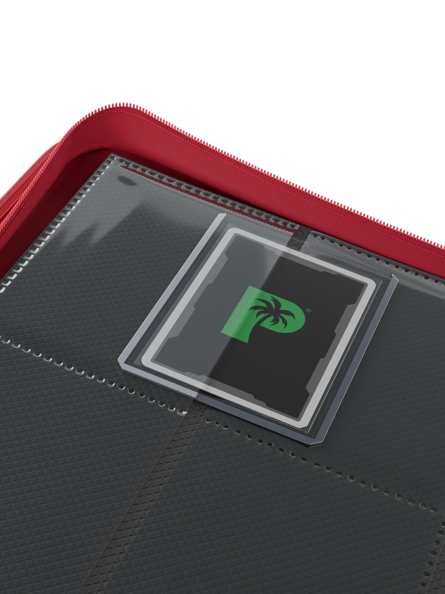 Collector's Series Top Loader Zip Binder - 9 Pocket - Red