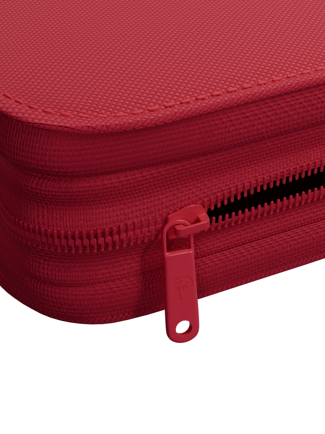 Collector's Series Top Loader Zip Binder - 9 Pocket - Red