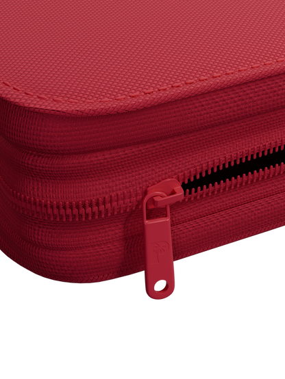 Collector's Series Top Loader Zip Binder - 9 Pocket - Red