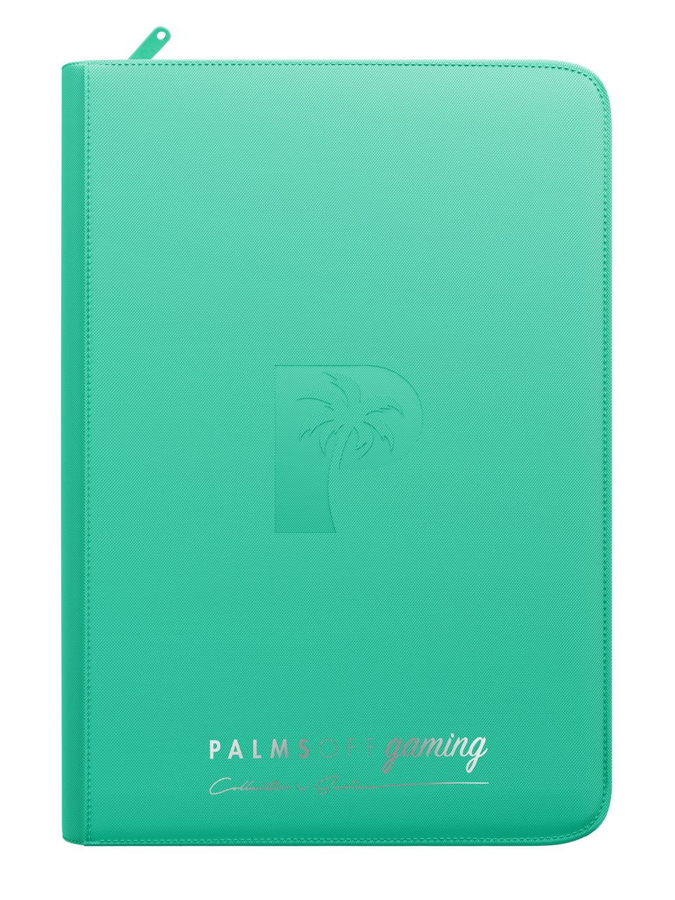 Collector's Series Top Loader Zip Binder - 9 Pocket - Turquoise