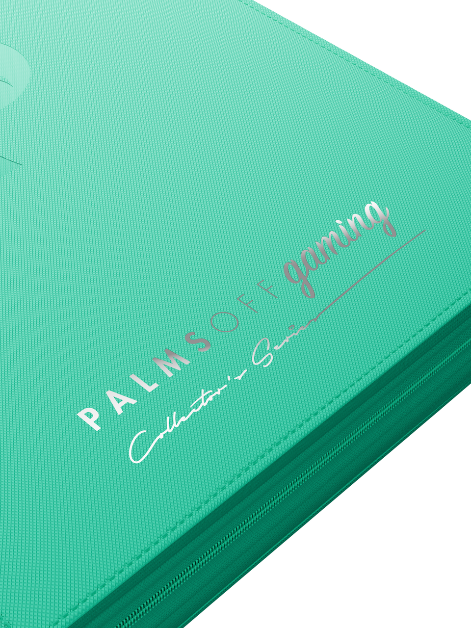 Collector's Series Top Loader Zip Binder - 9 Pocket - Turquoise
