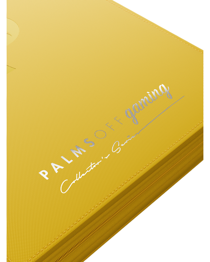 Collector's Series Top Loader Zip Binder - CLEAR - Yellow