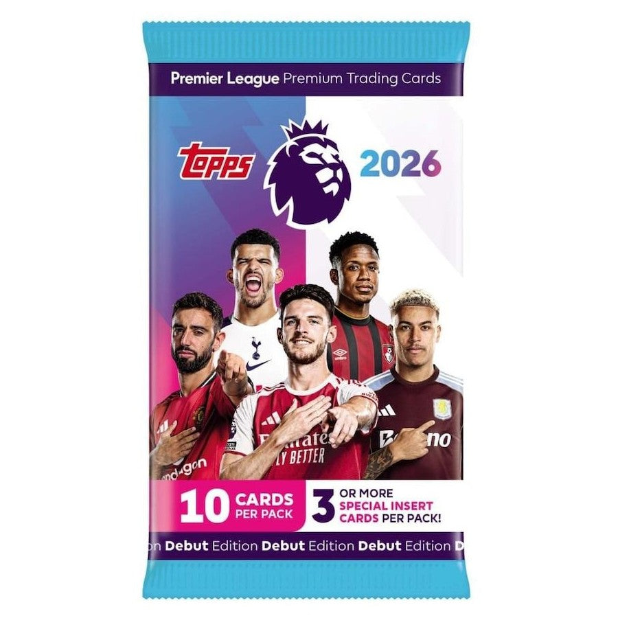 Topps 2026 Premier League Trading Cards Booster Box