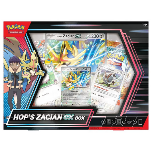 Pokémon TCG - Hop’s Zacian ex Box