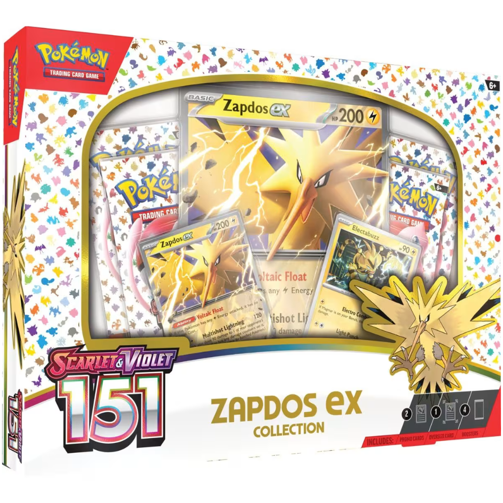Pokémon TCG Scarlet & Violet - Zapdos Collection Box