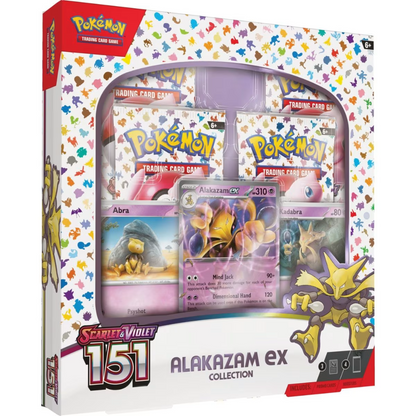 Pokémon TCG Scarlet & Violet - Alakazam EX Collection Box