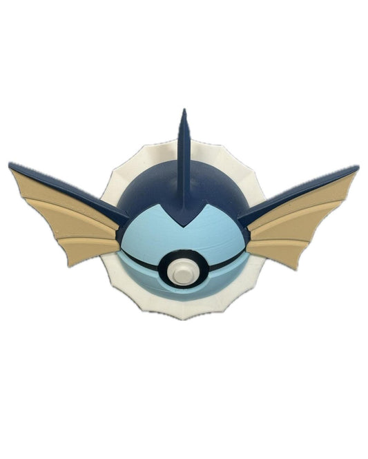 Vaporeon 3D Printed Pokeball - Groovy Collectables