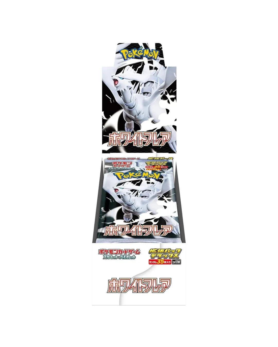 White Flare Booster Box (Deluxe Edition) SV11W-DX - Japanese Pokemon TCG - Groovy Collectables