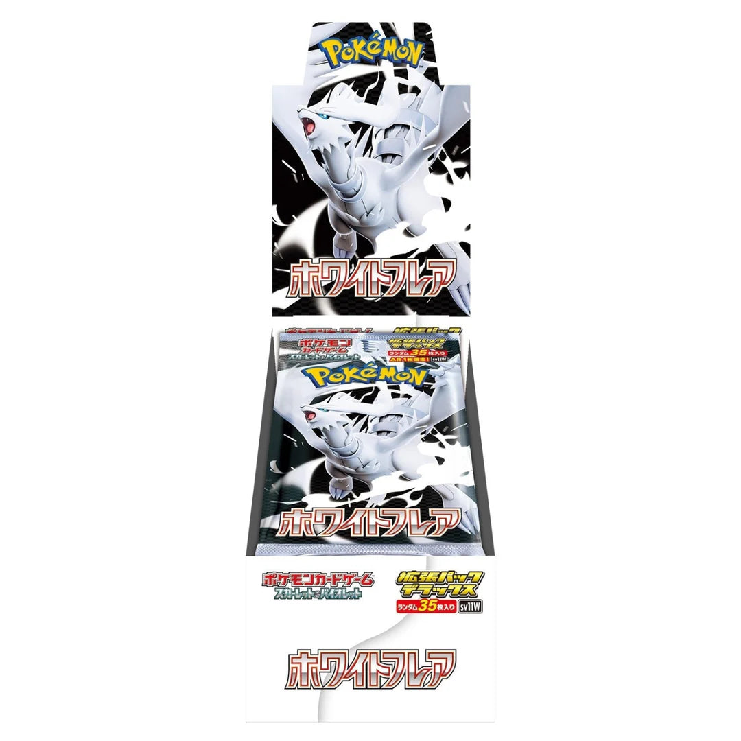White Flare Booster Box (Deluxe Edition) SV11W-DX - Japanese Pokemon TCG - Groovy Collectables
