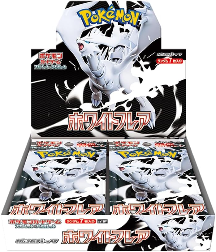 White Flare Booster Box (Standard Edition) - Japanese Pokemon TCG - Groovy Collectables