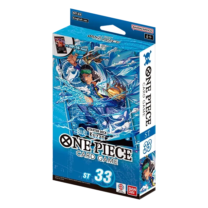 (Preorder) One Piece Card Game: (ST-33) Starter Deck 33: BLUE Kuzan