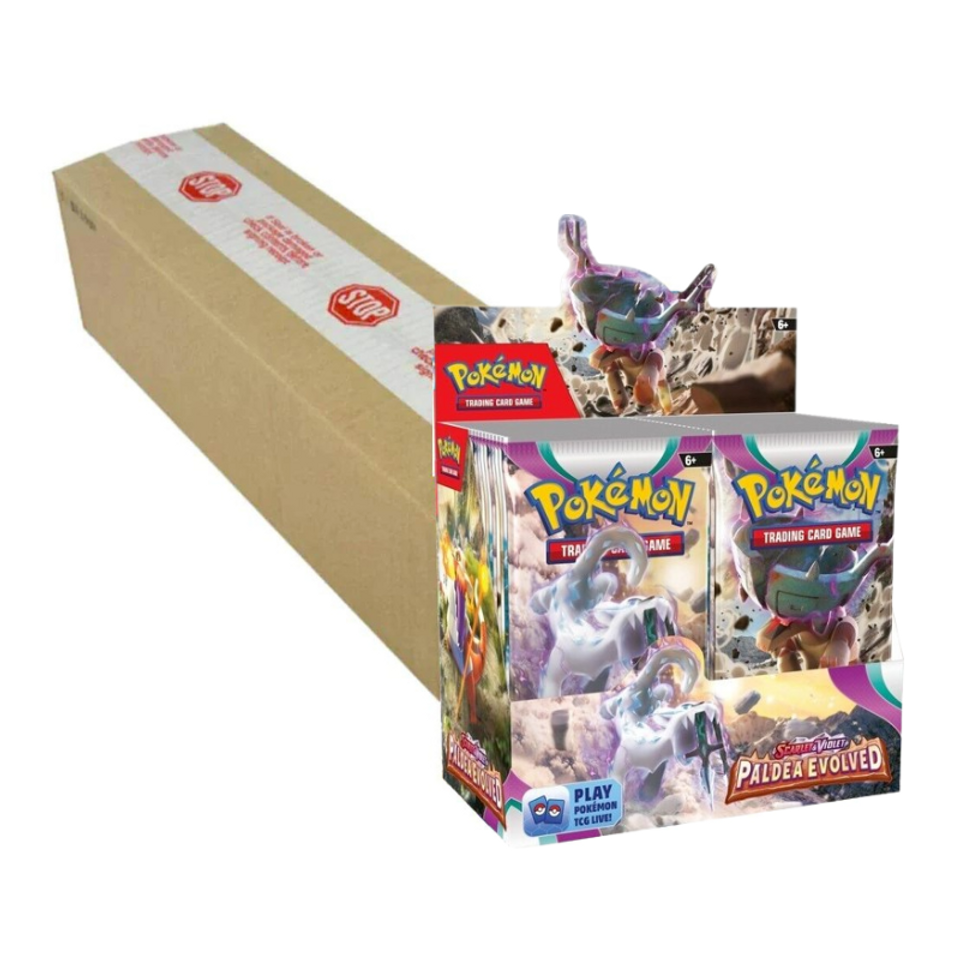 Pokemon TCG Scarlet & Violet - Paldea Evolved Booster Box Case
