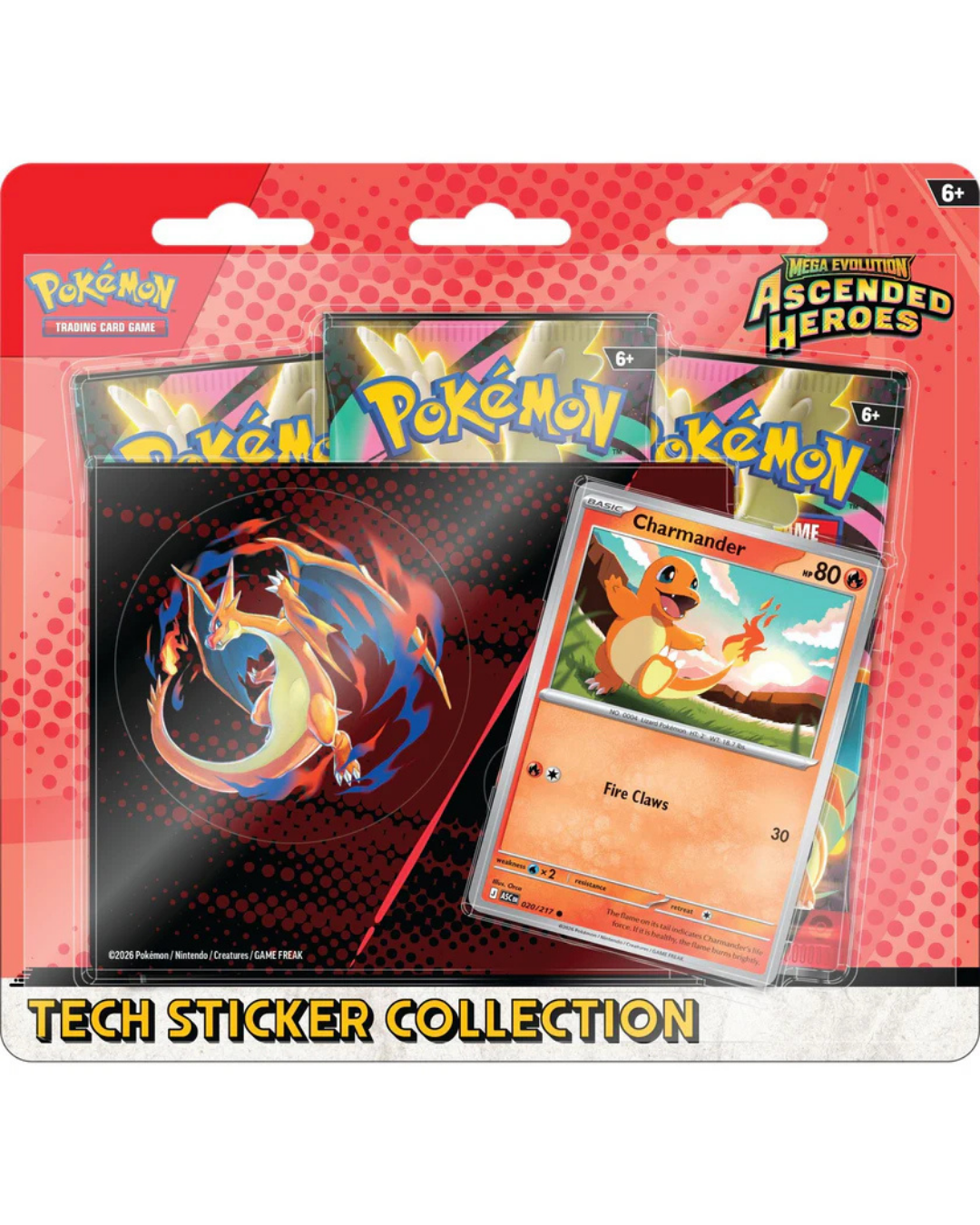 Pokemon TCG - Mega Evolution - Ascended Heroes Tech Sticker Collection