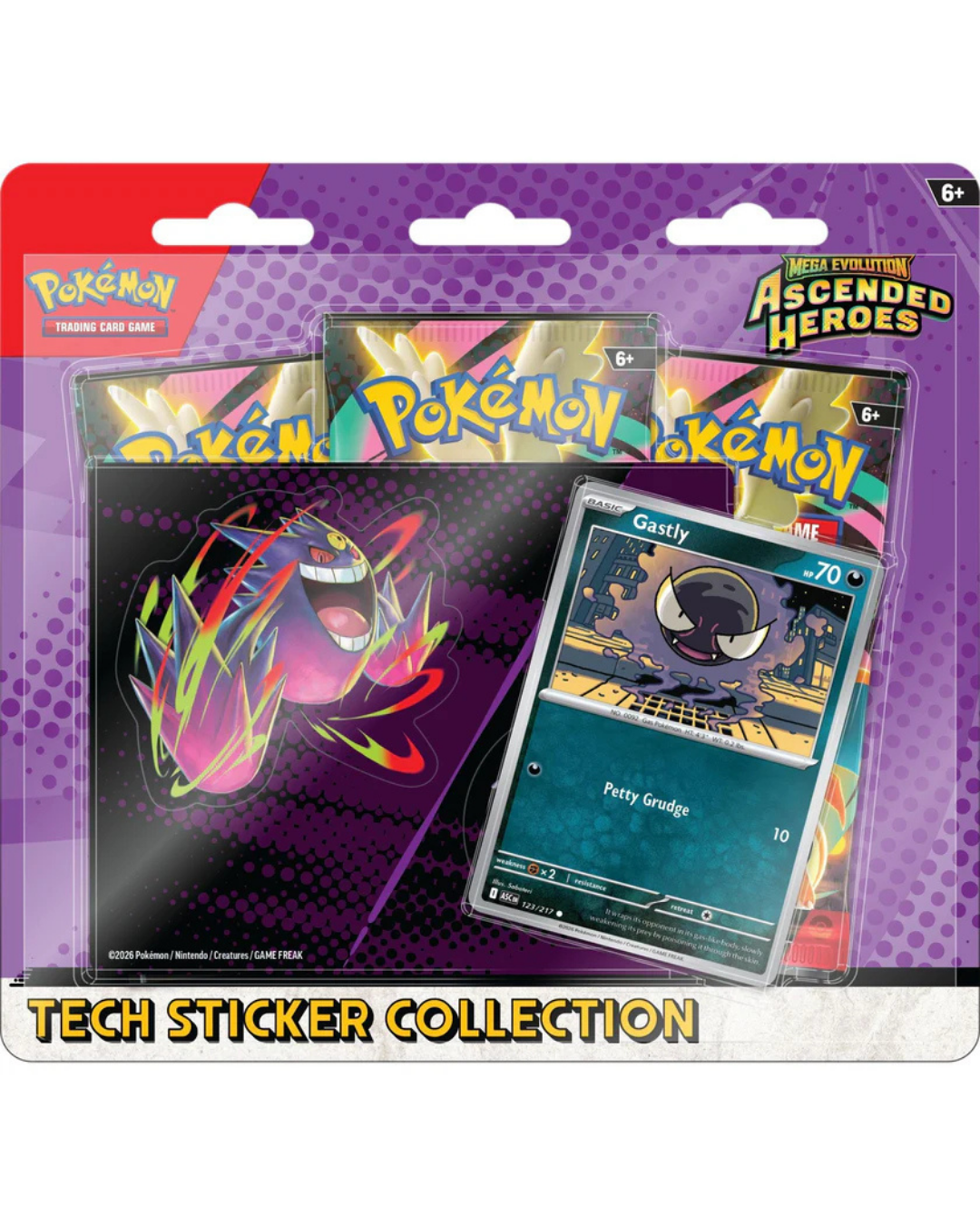 Pokemon TCG - Mega Evolution - Ascended Heroes Tech Sticker Collection