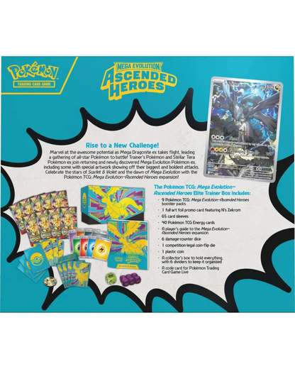 Pokemon TCG - Mega Evolution - Ascended Heroes Elite Trainer Box